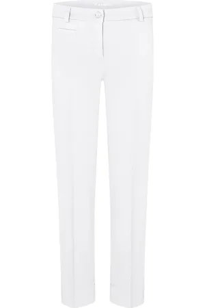 Cambio Donna, Pantaloni, Bianco, 2Xl, new