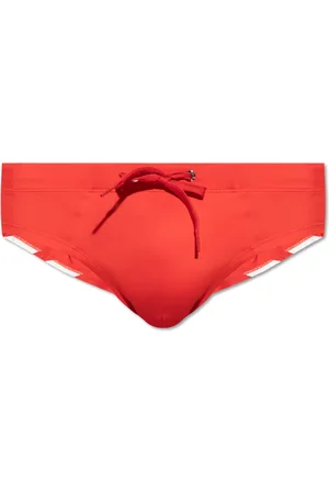 Diesel Uomo, Costumi da bagno, Rosso, M, new