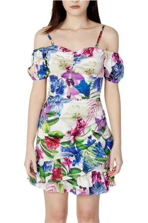 Guess Donna, Abiti, Multicolore, L, new