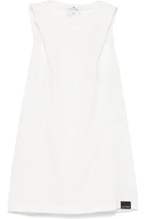 Courrèges Donna, Top, Bianco, M, new