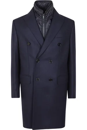 FAY Uomo, Cappotti, Blu, M, new