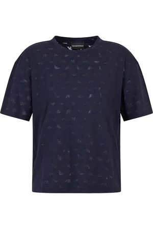 Emporio Armani Donna, Top, Blu, L, new