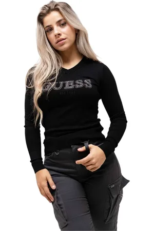 Guess Donna, Felpe, Nero, XS, new
