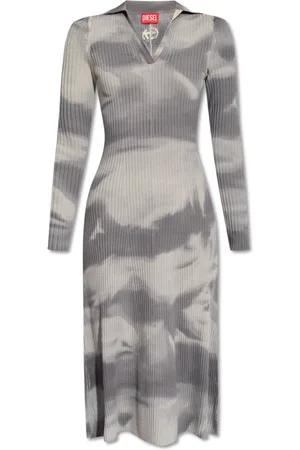 Diesel Donna, Abiti, Grigio, XS, new