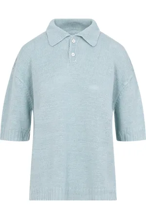 Maison Margiela Donna, Top, Blu, XS, new