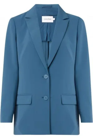 Calvin Klein Donna, Giacche, Blu, L, new