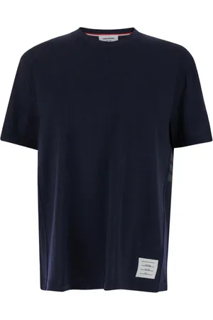 Thom Browne Uomo, Top, Blu, XL, new