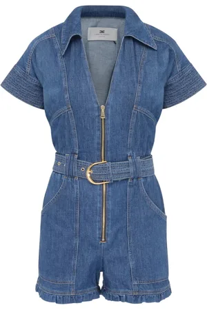 Elisabetta Franchi Donna, Jumpsuits, Blu, M, new