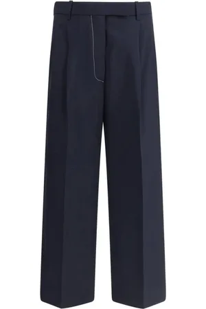Thom Browne Donna, Pantaloni, Blu, S, new