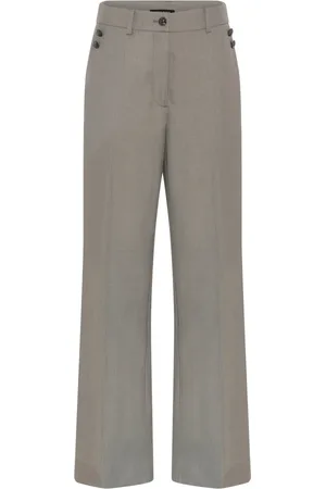 Bruuns Bazaar Donna, Pantaloni, Grigio, XL, new