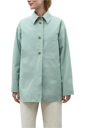 ECOALF Donna, Giacche, Verde, XS, new