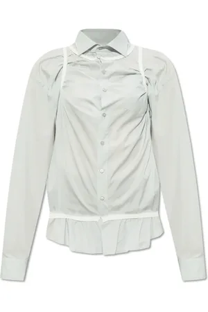 Maison Margiela Donna, Camicette , Blu, S, new