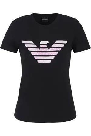 Emporio Armani Donna, Top, Nero, S, new