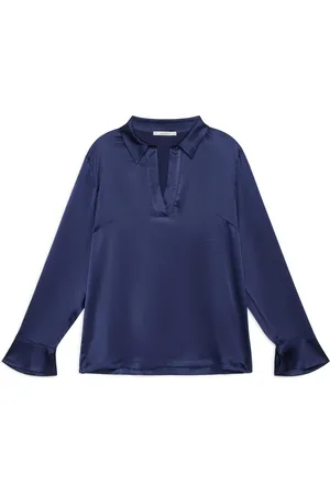 Maliparmi Donna, Camicette , Blu, XL, new