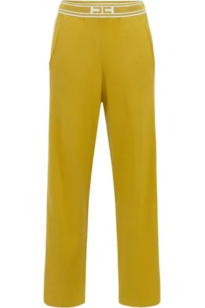 Elisabetta Franchi Donna, Pantaloni, Giallo, XS, new