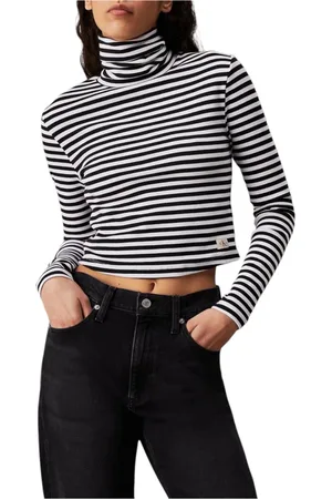 Calvin Klein Donna, Maglie, Nero, S, new