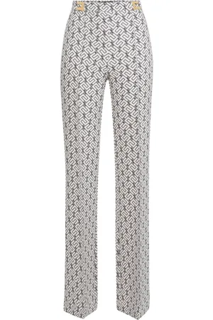 Elisabetta Franchi Donna, Pantaloni, Bianco, L, new