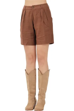 hinnominate Donna, Pantaloncini, Marrone, XS, new