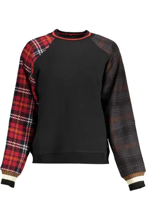 Desigual Donna, Felpe, Multicolore, L, new