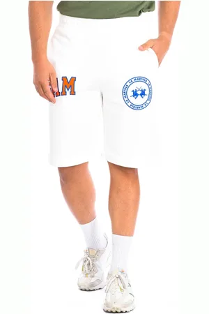 La Martina Uomo, Pantaloncini, Bianco, XS, new
