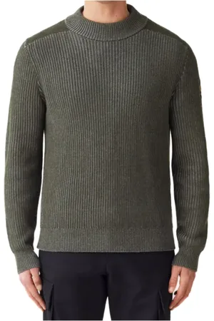 Belstaff Uomo, Maglie, Verde, L, new