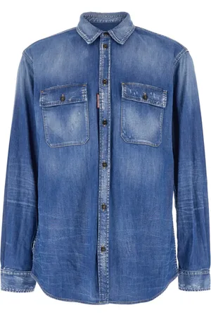 Dsquared2 Uomo, Magliette, Blu, M, new