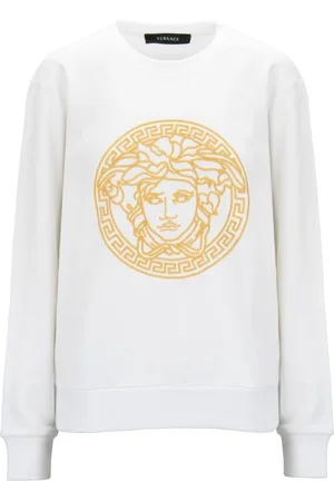 VERSACE Donna, Felpe, Bianco, M, new