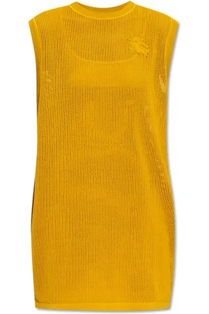 Burberry Donna, Abiti, Giallo, M, new