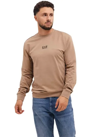 Emporio Armani Uomo, Felpe, Marrone, S, new