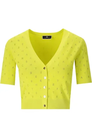 Elisabetta Franchi Donna, Maglie, Giallo, L, new