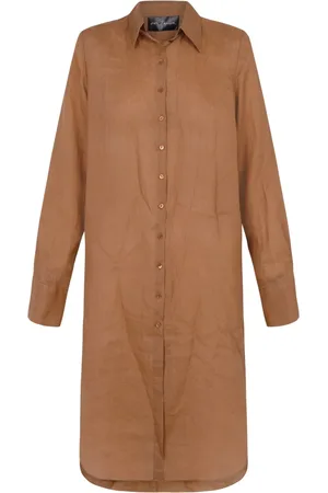 Cortana Donna, Camicette , Marrone, 2Xl, new