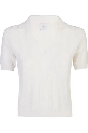 ELEVENTY Donna, Maglie, Bianco, S, new