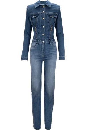 Elisabetta Franchi Donna, Jumpsuits, Blu, M, new