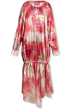 Diesel Donna, Abiti, Rosso, L, new