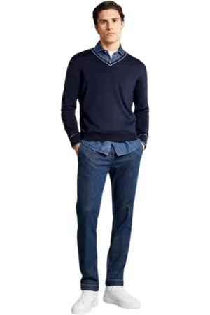 FAY Uomo, Maglie, Blu, S, new