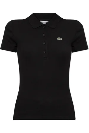 Lacoste Donna, Top, Nero, L, new