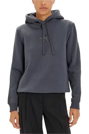Calvin Klein Donna, Felpe, Grigio, S, new