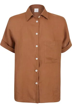 ELEVENTY Donna, Camicette , Marrone, S, new