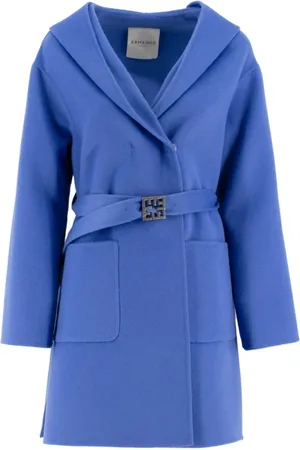 ERMANNO SCERVINO Donna, Cappotti, Blu, S, new