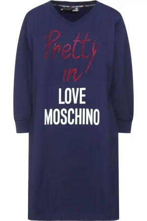 Moschino Donna, Abiti, Blu, M, new