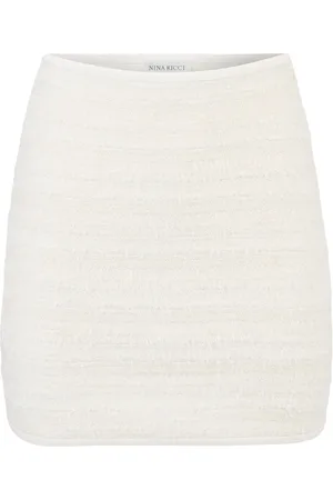 Nina Ricci Donna, Gonne, Bianco, M, new