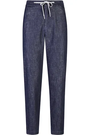 ELEVENTY Donna, Pantaloni, Blu, XL, new