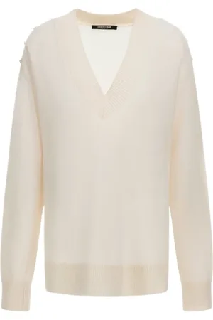 Roberto Cavalli Donna, Maglie, Bianco, L, new