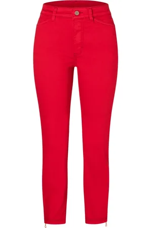 Mac Donna, Pantaloni, Rosso, M, new