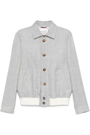 Brunello Cucinelli Uomo, Giacche, Grigio, L, new