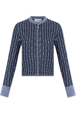 Lanvin Donna, Maglie, Blu, M, new