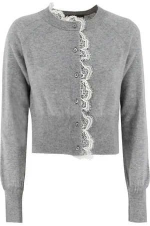 ERMANNO SCERVINO Donna, Maglie, Grigio, L, new