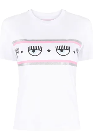 Chiara Ferragni Donna, Top, Bianco, S, new