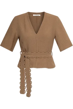 By Malene Birger Donna, Camicette , Marrone, L, new