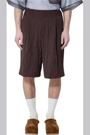 DRIES VAN NOTEN Uomo, Pantaloncini, Marrone, M, new